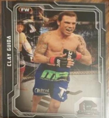 Clay Guida 2014 Topps UFC Champions Base #158 Black