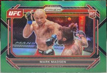 Mark Madsen 2023 Panini Prizm UFC Base #27 Green