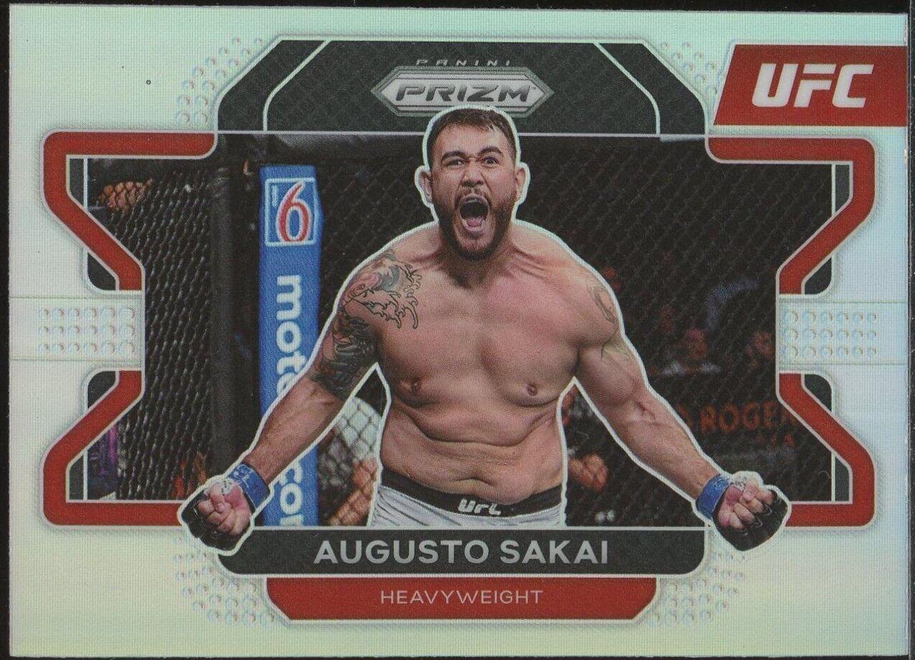 Augusto Sakai 2022 Panini Prizm UFC Base #7 Silver