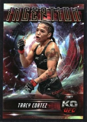 Tracy Cortez 2025 Topps Knockout UFC Inception #IN-60 Platinum