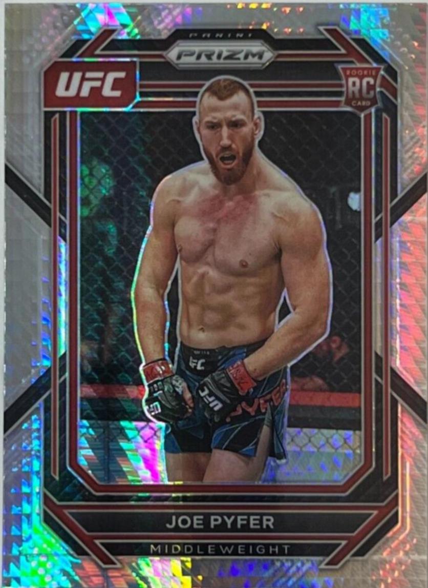 Joe Pyfer 2023 Panini Prizm UFC Base #159 Hyper