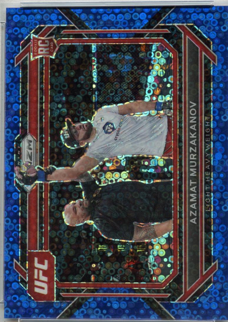 Azamat Murzakanov 2023 Panini Prizm Under Card UFC Base #18 Blue