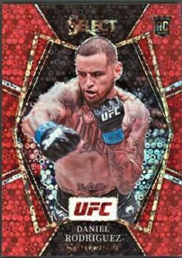 Daniel Rodriguez 2022 Panini Select UFC Premier Level #127 Red Disco