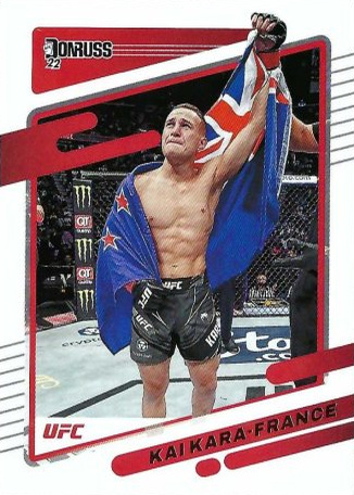 Kai Kara-France 2022 Panini Donruss UFC Base #104 Pink