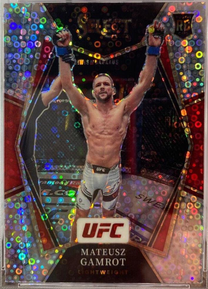 Mateusz Gamrot 2022 Panini Select UFC Premier Level #160 Disco