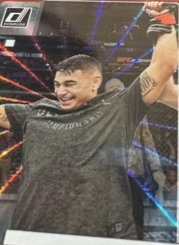 Alex Perez 2023 Panini Donruss UFC Base #46 Red Laser