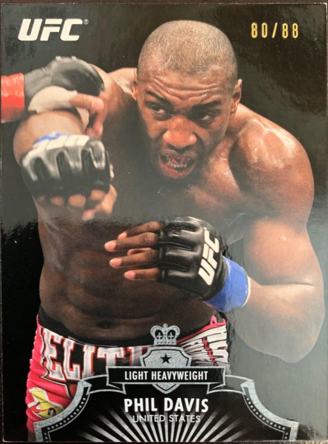 Phil Davis 2012 Topps UFC Bloodlines Base #138 Black