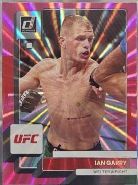 Ian Machado Garry 2023 Panini Donruss UFC Base #62 Pink Laser