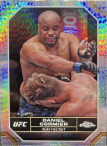 Daniel Cormier 2024 Topps Chrome UFC Base #56 Prism Refractor