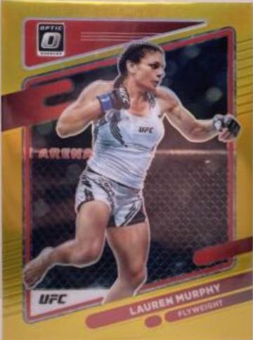 Lauren Murphy 2022 Panini Donruss Optic UFC Base #71 Gold