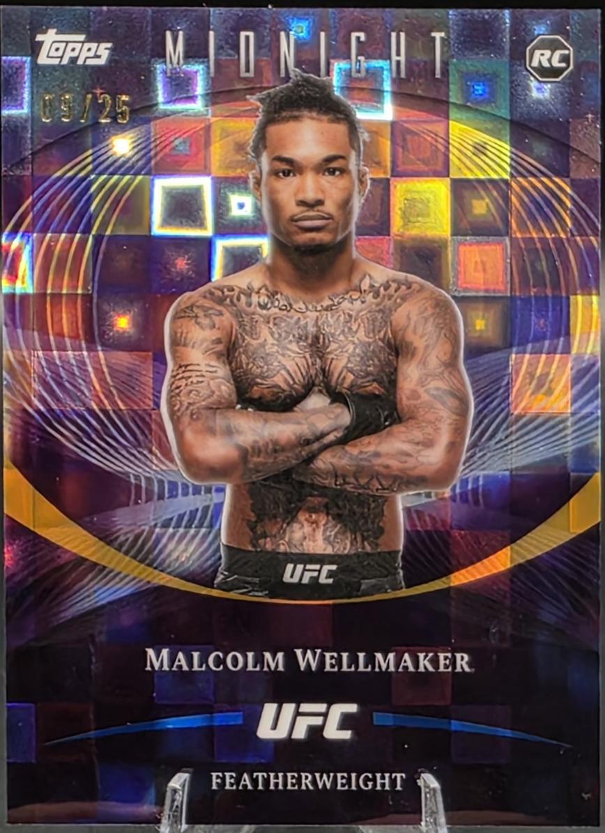 Malcolm Wellmaker 2026 Topps Midnight UFC Base #79 Daybreak