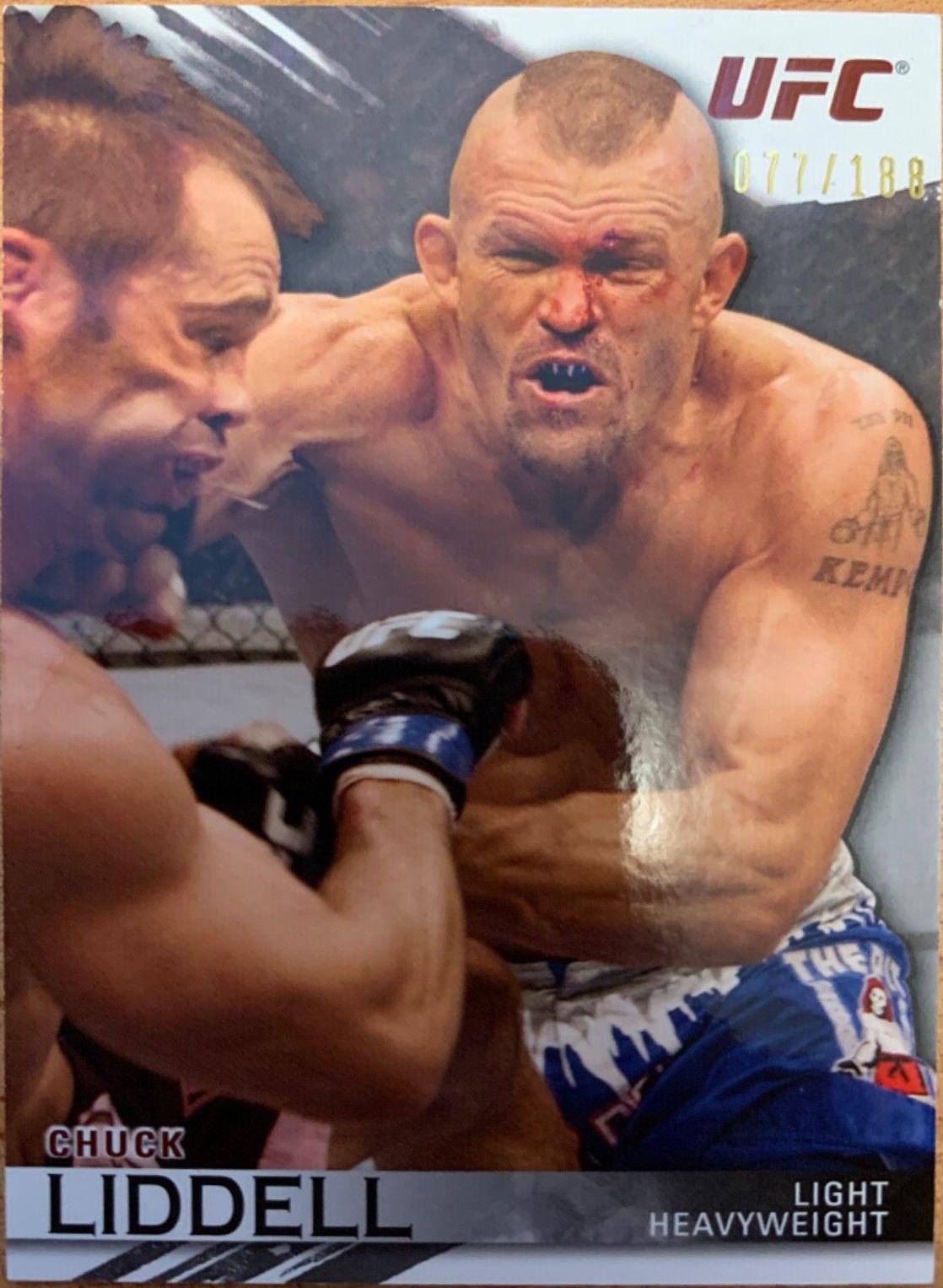Chuck Liddell 2010 Topps UFC Knockout Base #58 Silver
