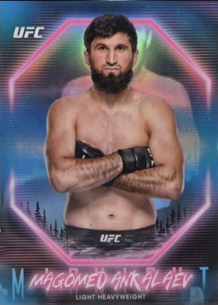 Magomed Ankalaev 2025 Topps Midnight UFC Base #78 Daybreak