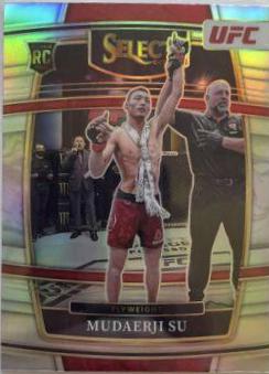 Su Mudaerji 2022 Panini Select UFC Concourse #73 Silver