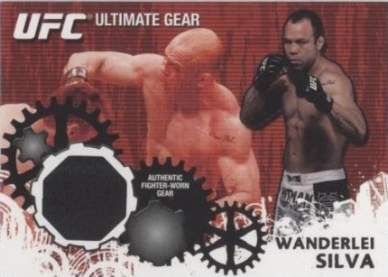 Wanderlei Silva 2010 Topps UFC Ultimate Gear Relics #UG-WS Onyx