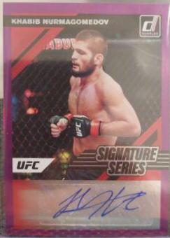 Khabib Nurmagomedov 2022 Panini Donruss UFC Signature Series #5 Purple