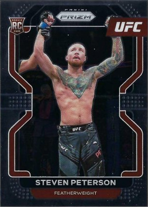 Steven Peterson 2022 Panini Prizm UFC Base #104 Lucky Envelopes