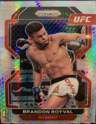 Brandon Royval 2022 Panini Prizm UFC Base #149 Silver