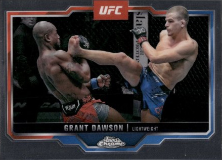 Grant Dawson 2025 Topps Chrome UFC Base #22 Green Wave