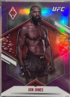 Jon Jones 2022 Panini Chronicles UFC Base Phoenix #325 Purple