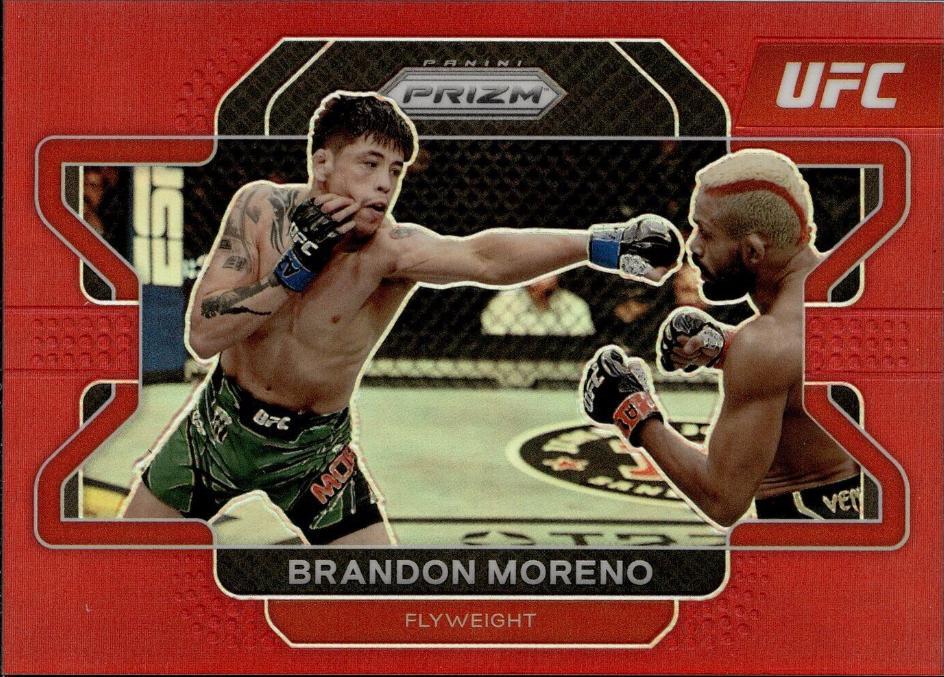 Brandon Moreno 2022 Panini Prizm UFC Base #47 Red