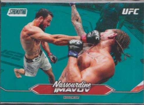 Nassourdine Imavov 2025 Topps Stadium Club UFC Base #76 Teal