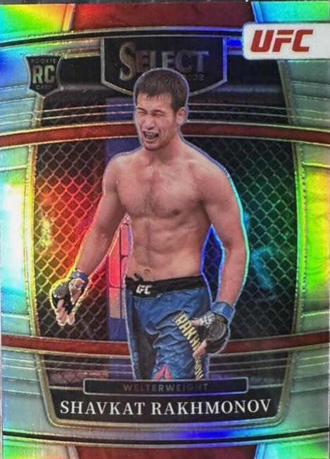Shavkat Rakhmonov 2022 Panini Select UFC Concourse #84 Silver