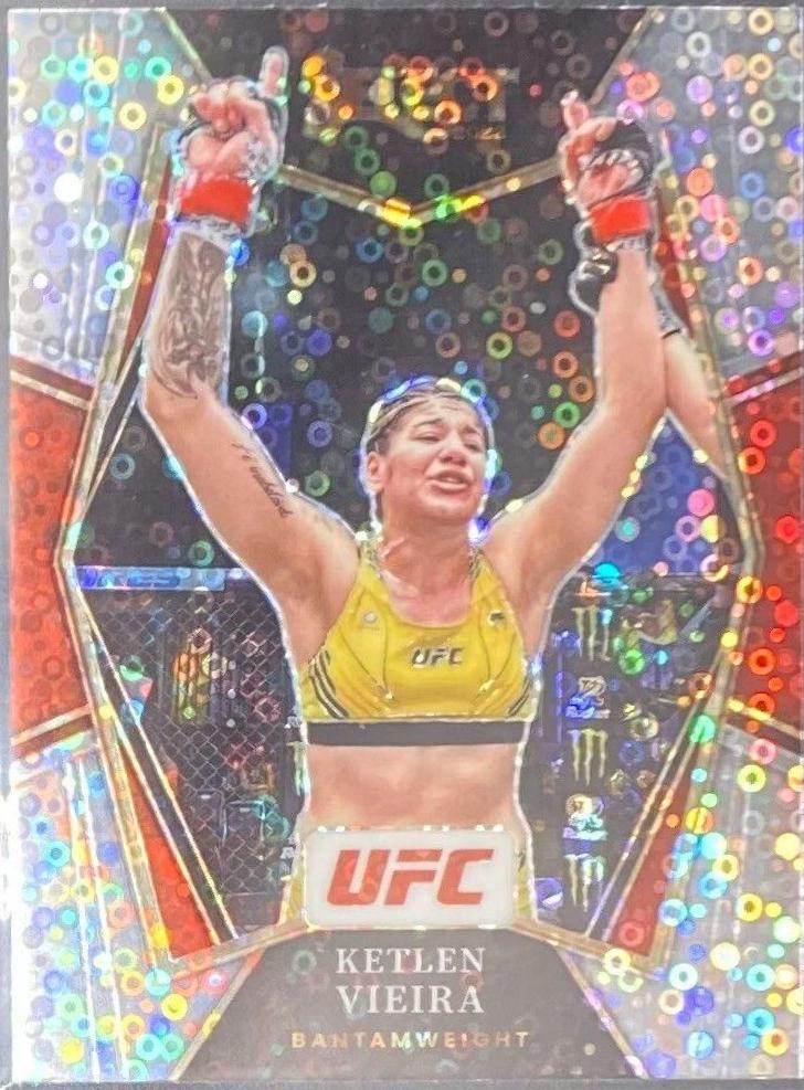 Ketlen Vieira 2022 Panini Select UFC Premier Level #176 Silver