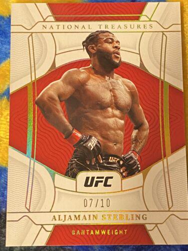 Aljamain Sterling 2022 Panini Chronicles UFC Base One #488 Gold