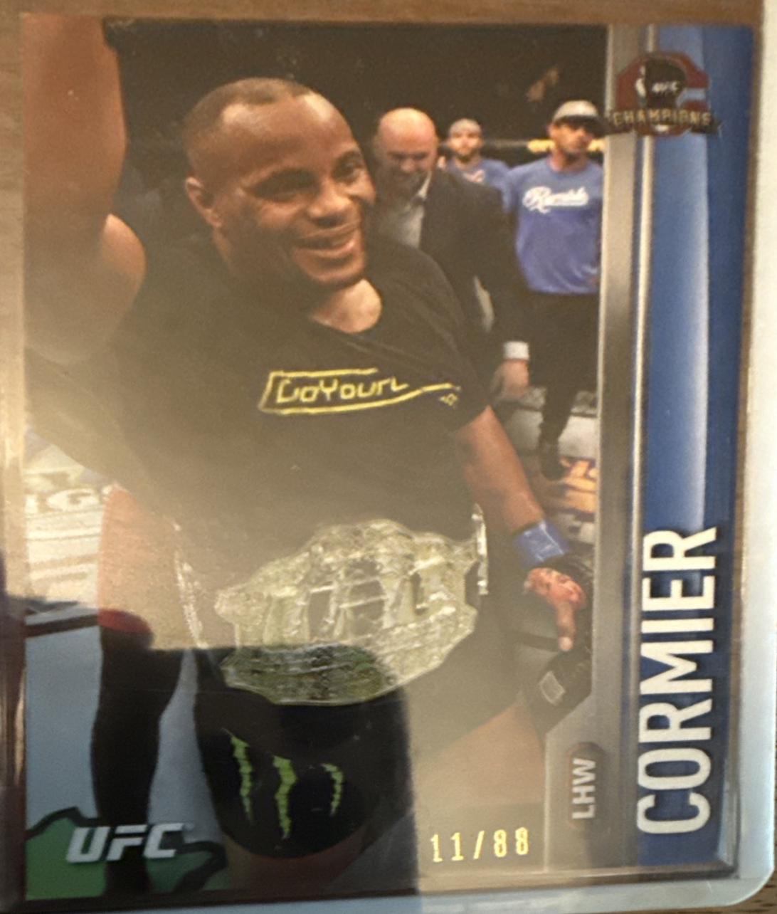 Daniel Cormier 2015 Topps UFC Champions Base #74 Blue