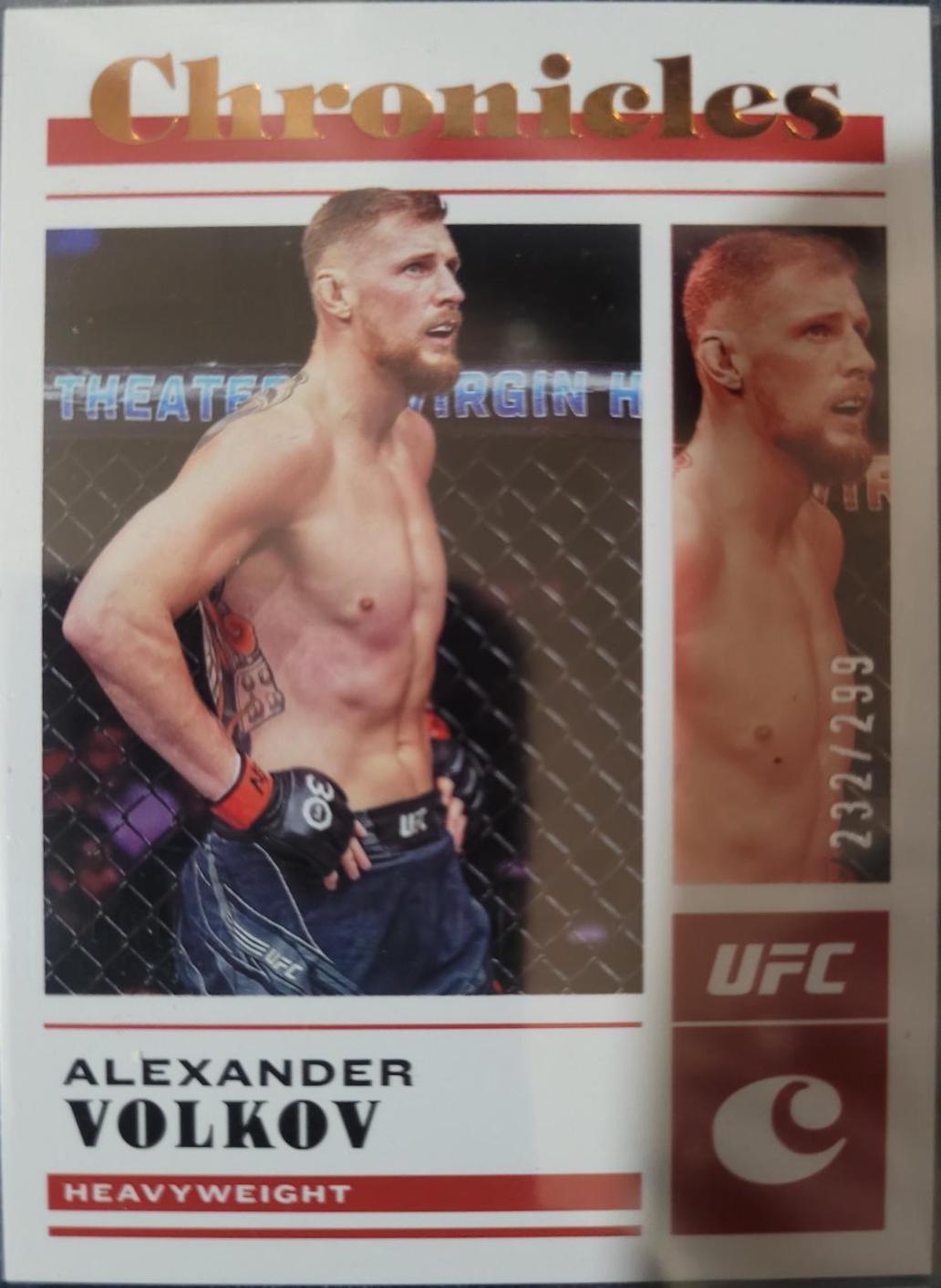 Alexander Volkov 2023 Panini Chronicles UFC Base Chronicles #13 Bronze