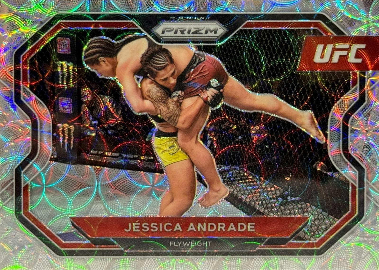 Jessica Andrade 2021 Panini Prizm UFC Base #199 Premium