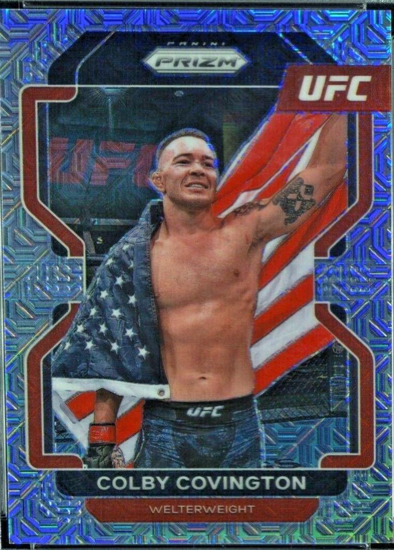 Colby Covington 2022 Panini Prizm UFC Base #121 Mojo