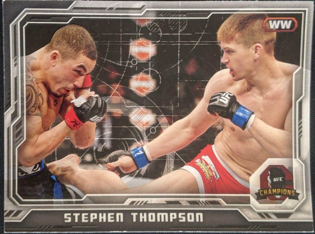Stephen Thompson 2014 Topps UFC Champions Base #111 Silver