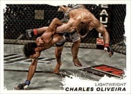 Charles Oliveira 2011 Topps UFC Moment of Truth Base #79 Diamond