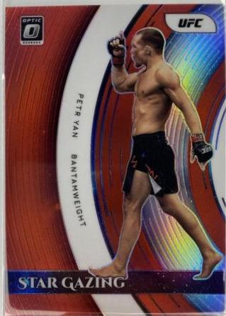Petr Yan 2022 Panini Donruss Optic UFC Star Gazing #9 Red