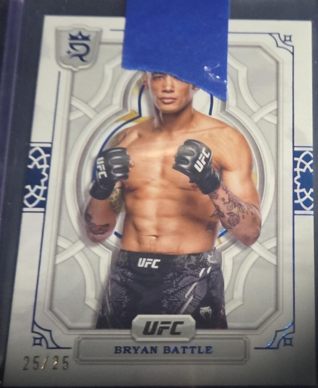 Bryan Battle 2024 Topps Royalty UFC Base #96 Blue