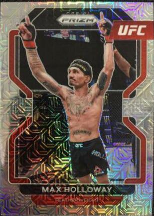 Max Holloway 2022 Panini Prizm UFC Base #188 Mojo