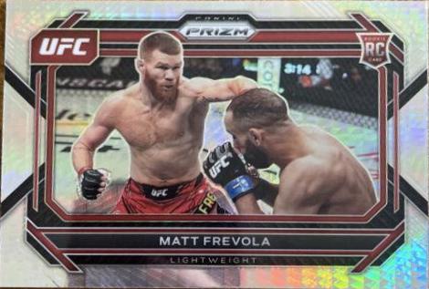 Matt Frevola 2023 Panini Prizm UFC Base #59 Hyper