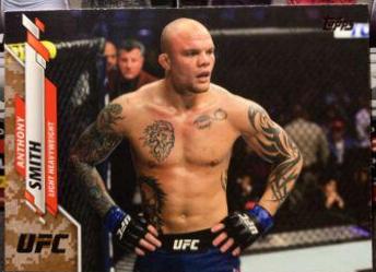 Anthony Smith 2020 Topps UFC Base #39 Camo