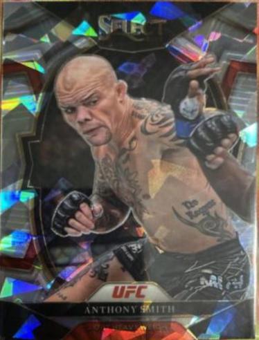 Anthony Smith 2023 Panini Select UFC Concourse #10 Cracked Ice