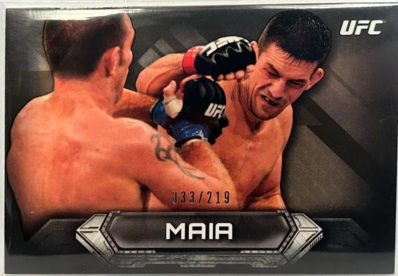 Demian Maia 2014 Topps UFC Knockout Base #90 Gold