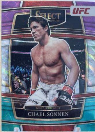 Chael Sonnen 2022 Panini Select UFC Concourse #62 Tri Color