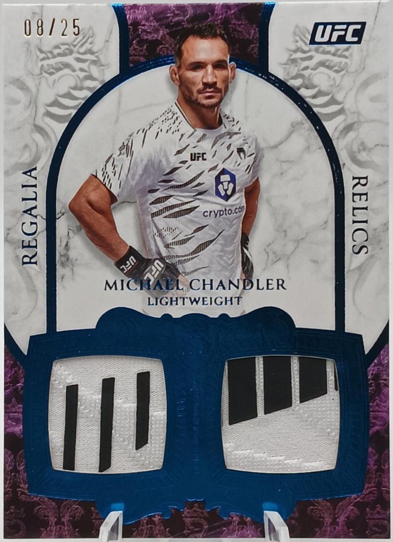 Michael Chandler 2025 Topps Royalty UFC Regalia Relics #RR-MC Blue