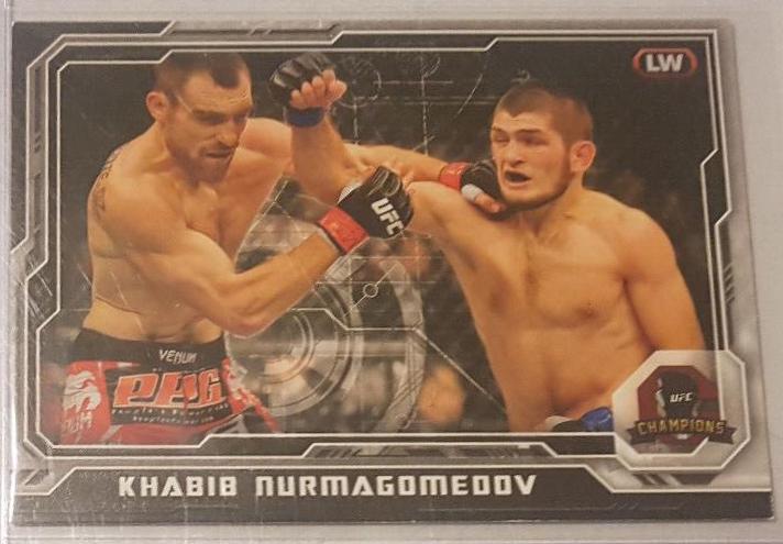 Khabib Nurmagomedov 2014 Topps UFC Champions Base #87 Black