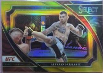 Aleksandar Rakic 2023 Panini Select UFC Mezzanine #307 Gold
