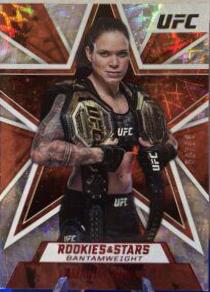 Amanda Nunes 2021 Panini Chronicles UFC Base XR #189 Asia Red