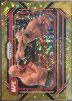 Jiri Prochazka 2023 Panini Prizm Under Card UFC Base #54 Blue