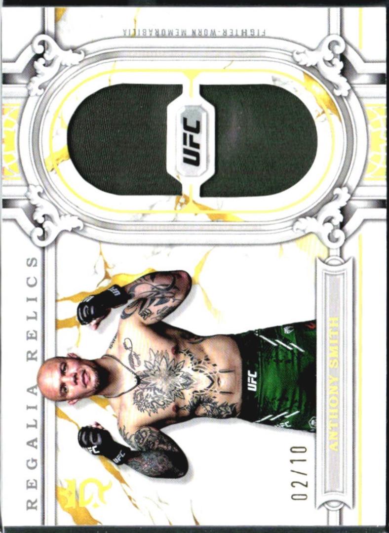 Anthony Smith 2024 Topps Royalty UFC Regalia Relics #RAR-65 Gold
