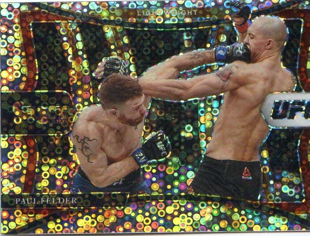 Paul Felder 2021 Panini Select UFC Premier Level #182 Disco